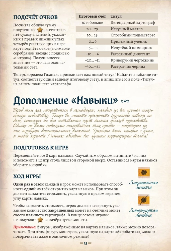 Настольная игра - Картографы